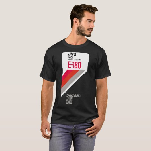 Retro VHS tape vaporwave aesthetic Essential T-Shi T-shirt (Voorkant volledig)