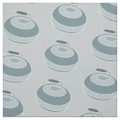 Retro Vibe Curling Rock Fabric Stof (Swatch)