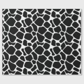 Retro Vibe Rustige Koeienhuid - Dierlijk afdrukpat Cadeaupapier (Vlak)