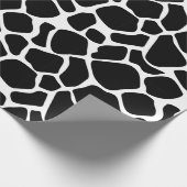 Retro Vibe Rustige Koeienhuid - Dierlijk afdrukpat Cadeaupapier (Hoek)