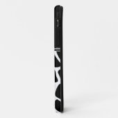 Retro Vibe Rustige Koeienhuid - Dierlijk afdrukpat Case-Mate iPhone Case (Achterkant/links)