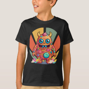 Retro Vibe Snoep Monster T-shirt