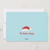 Retro Vibe Vakantie Fotokaart Feestdagenkaart (Achterkant)