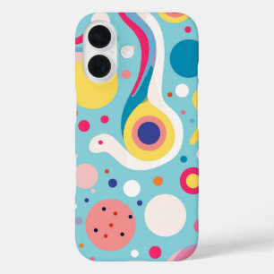 Retro Vibe Vintage Hoesje Kleurrijke Slanke Hoes