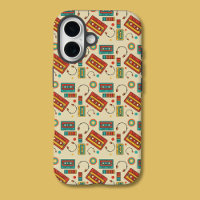 Retro Vibes - 1980s Cassettebandjes Pattern