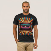 Retro Vibes 80s/90s Graphic T-shirt (Voorkant volledig)