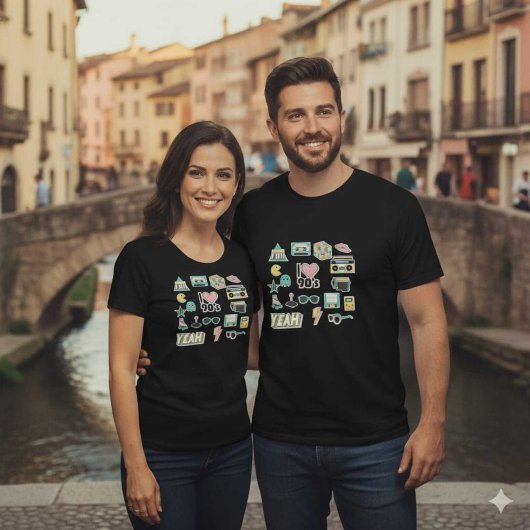 Retro Vibes: 90's Throwback T-shirt