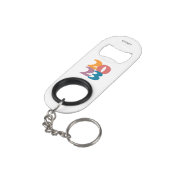 Retro Vibes Afstuderen Klasse van 2025 Mini Flessenopener (Achterkant Gekanteld)