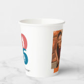 Retro Vibes Graduation Party Klasse van 2024 Papieren Bekers (Links)