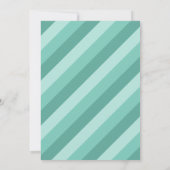 Retro Vibes (Groene foto) Aankondiging Afstuderen (Achterkant)