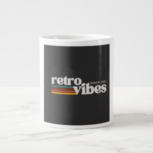 retro vibes grote koffiekop