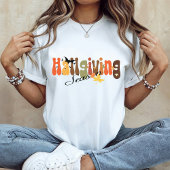 Retro Vibes Halloween | Hallgiving seizoen T-shirt