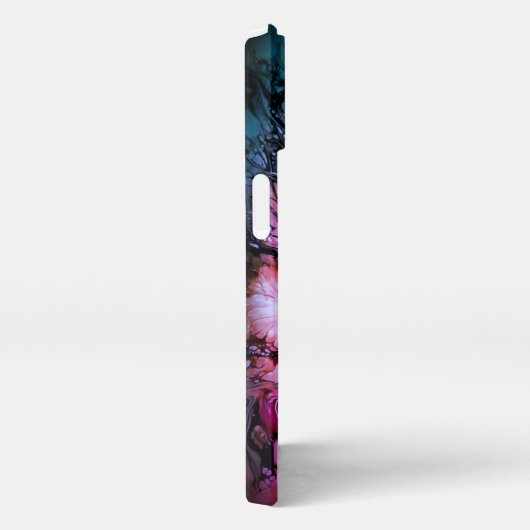 Retro Vibes Kleurrijke telefoonhoesjes iPhone Hoesje (Rechterkant)