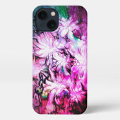 Retro Vibes Kleurrijke telefoonhoesjes iPhone Hoesje (Achterkant)