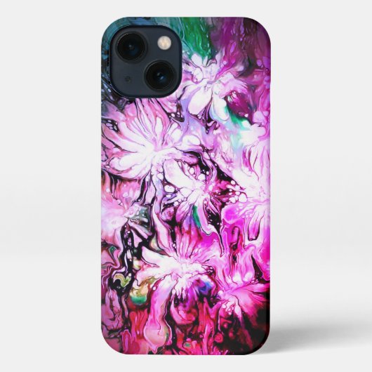 Retro Vibes Kleurrijke telefoonhoesjes iPhone Hoesje (Achterkant)