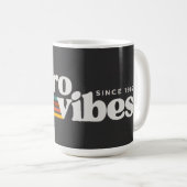 retro vibes koffiemok (Voorkant rechts)