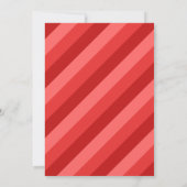 Retro Vibes (rood) Aankondiging Afstuderen foto's (Achterkant)