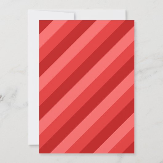 Retro Vibes (rood) Aankondiging Afstuderen foto's (Achterkant)