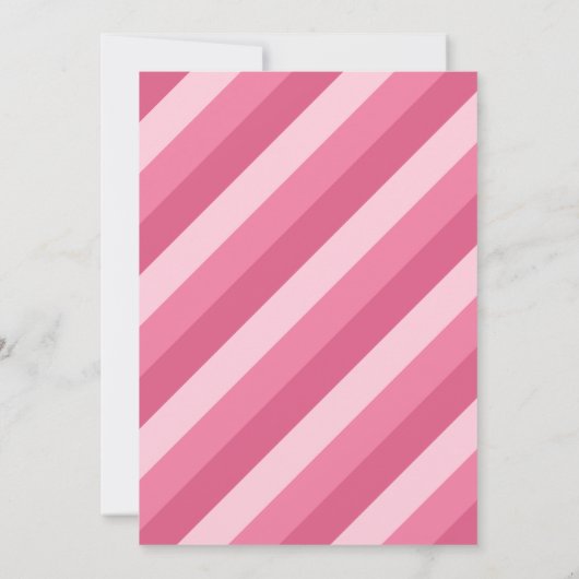 Retro Vibes (roze) Aankondiging van Afstuderen fot (Achterkant)