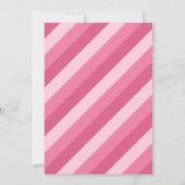 Retro Vibes (roze) Aankondiging van Afstuderen fot (Achterkant)