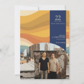 Retro Vibes Save The Date (Voorkant)