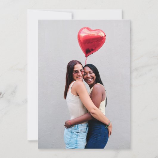 Retro Vibes Save The Date (Achterkant)