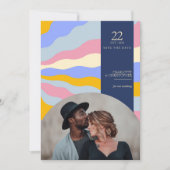 Retro Vibes Save The Date (Voorkant)