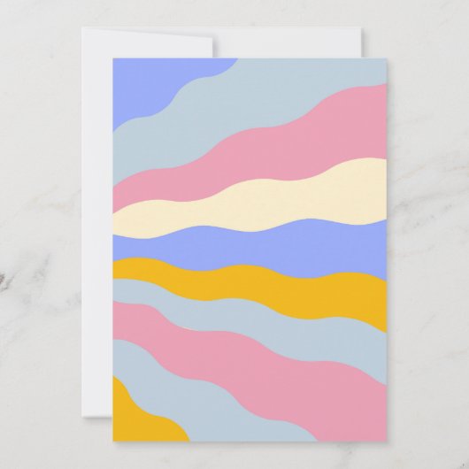 Retro Vibes Save The Date (Achterkant)