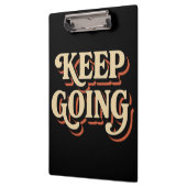 Retro Vibes - typografie kunst Klembord (Links)