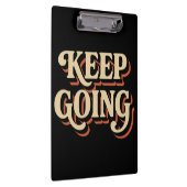 Retro Vibes - typografie kunst Klembord (Rechts)