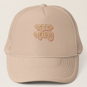 Retro Vibes - typografie kunst Trucker Pet