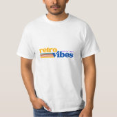 Retro vibes typografie t-shirt (Voorkant)
