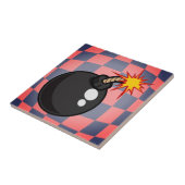 Retro Vibes - Verlichte zekeringsbom Tegeltje (Zijkant)