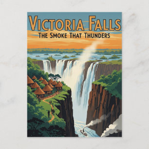  Retro Victoria Herfsten Reizen Briefkaart