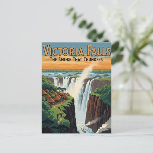  Retro Victoria Herfsten Reizen Briefkaart (Staand voorkant)