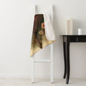 /retro/Victoriaans Valentijnsdag hart Sherpa Deken (In situ)