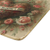 /retro/Victoriaans Valentijnsdag hart Snijplank (Hoek)