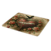 /retro/Victoriaans Valentijnsdag hart Snijplank (Hoek)