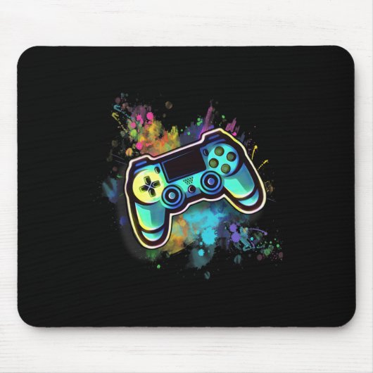 Retro Video Game Controller voor Heren1 Muismat (Voorkant)