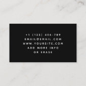 Retro Video Game Tester Ontwikkelaar Kleurrijk Visitekaartje (Achterkant)