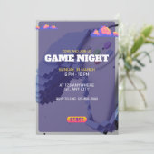 Retro Video Game Verjaardagsfeest Kaart (Staand voorkant)