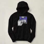 Retro Video Games Commodore Amiga Workbench Insert Hoodie (Design voorkant)