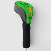 Retro video Golf Game Headcover (Schuin)