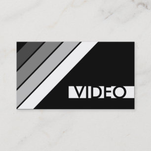 retro VIDEO Visitekaartje