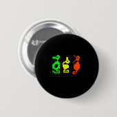 Retro Videogame 8-bit Avontuur Draak Ronde Button 5,7 Cm (Voorkant /achterkant)
