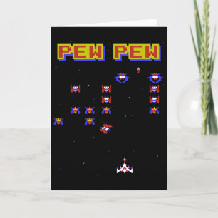 Retro videogame oude school game 80s vintage gamin kaart