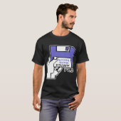 Retro videogames Commodore Amiga Workbench invoege T-shirt (Voorkant volledig)