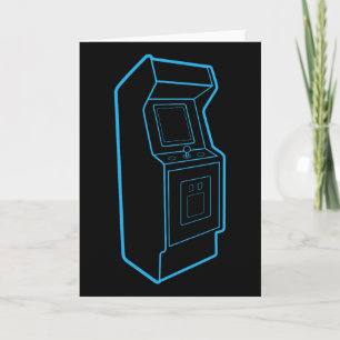 Retro videospel Arcade-kast Kaart