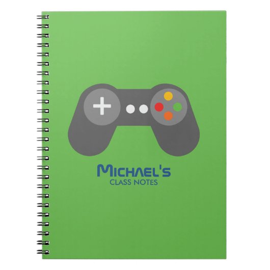 Retro videospelcontroller notitieboek (Voorkant)