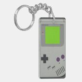 Retro Videospielkonsole Sleutelhanger (Voorkant Links)